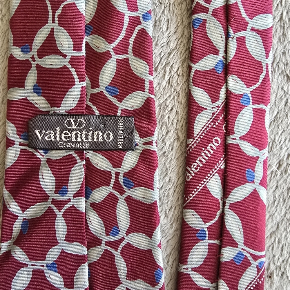 Valentino Cravatte handmade silk tie - Picture 4 of 6